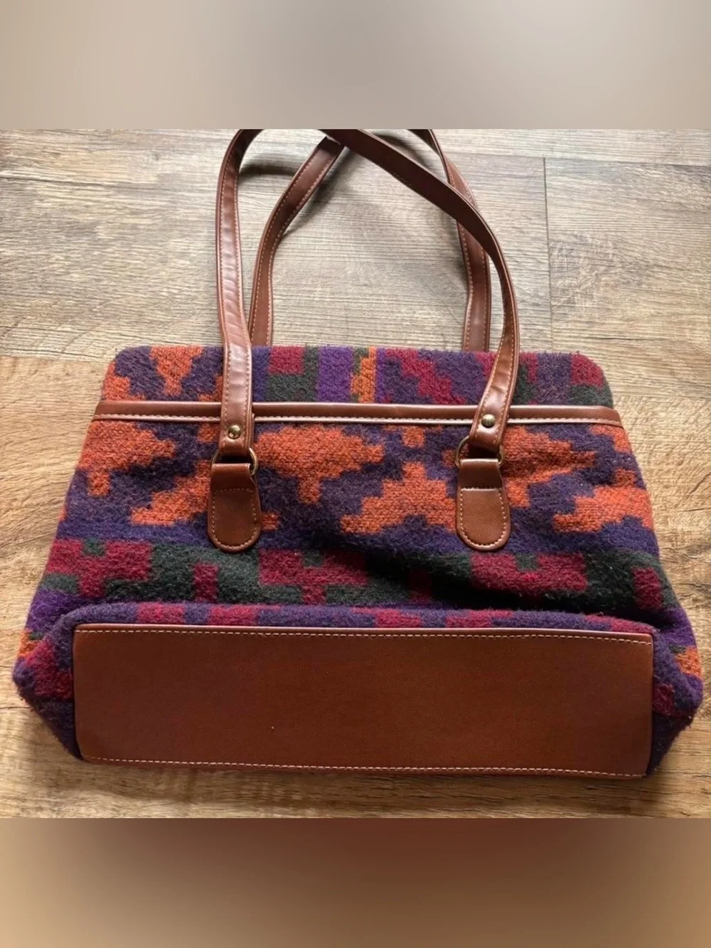 SouthwesternWool Patterned Tote Bag